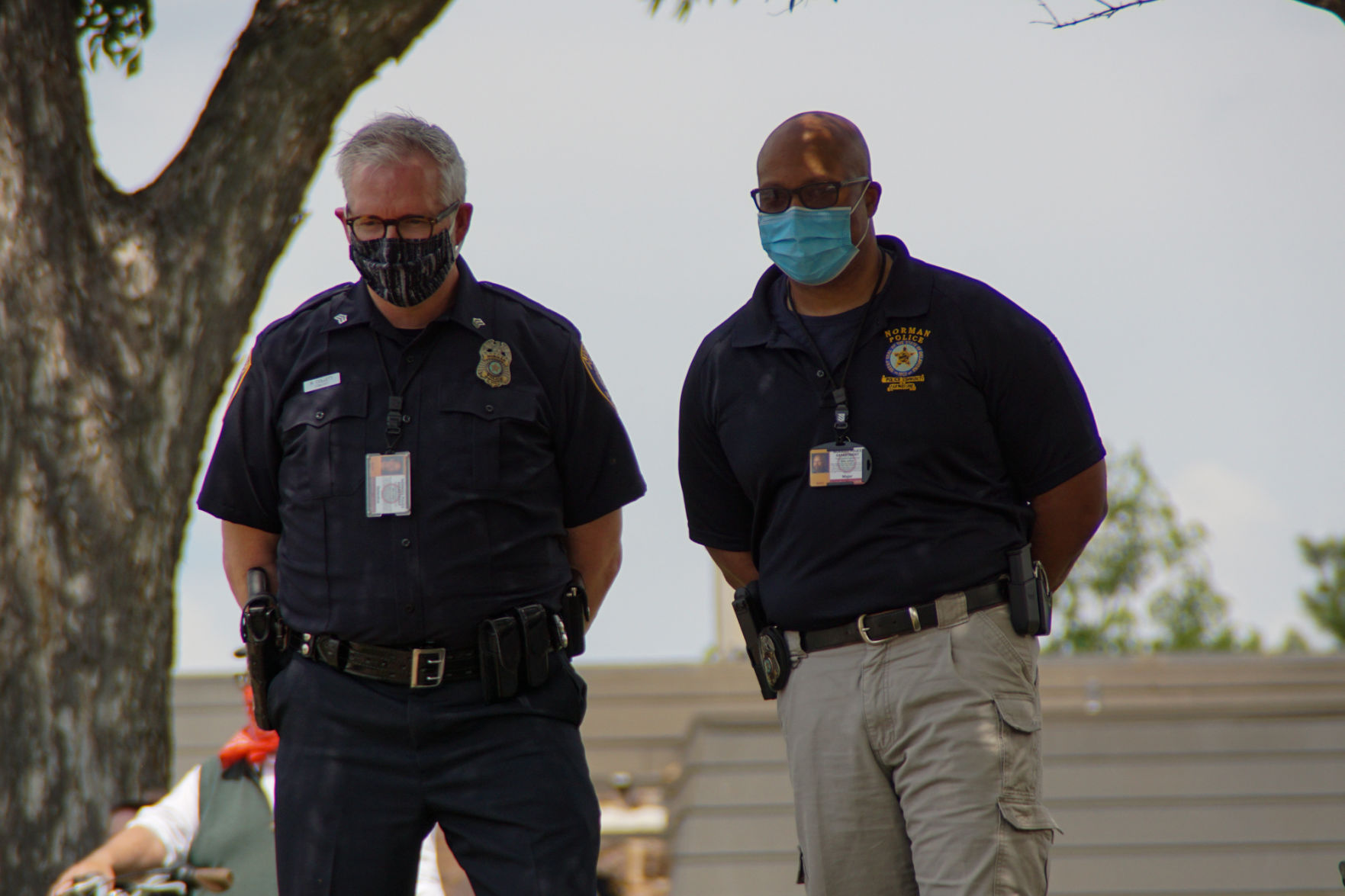 Norman Police officers